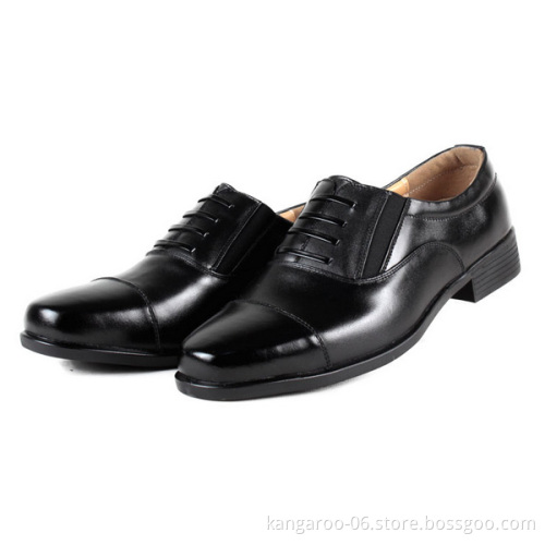 OEM Men Leather African Army Dress Shoes Making Manufacturers